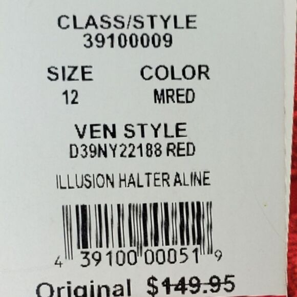 DB Studio Red Floral Lace Dress - Picture 6 of 8